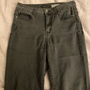 Dark grey high waisted jeggings